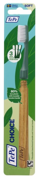 Tepe Tandenborstel choice soft groen (3 Stuks)