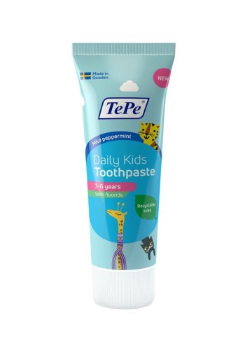 Tepe Tandpasta daily kids (75 Milliliter)
