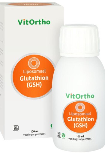 Vitortho Glutathion (GSH) liposomaal (100 Milliliter)