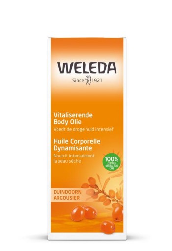 Weleda Duindoorn vitaliserende body olie (100 ml)