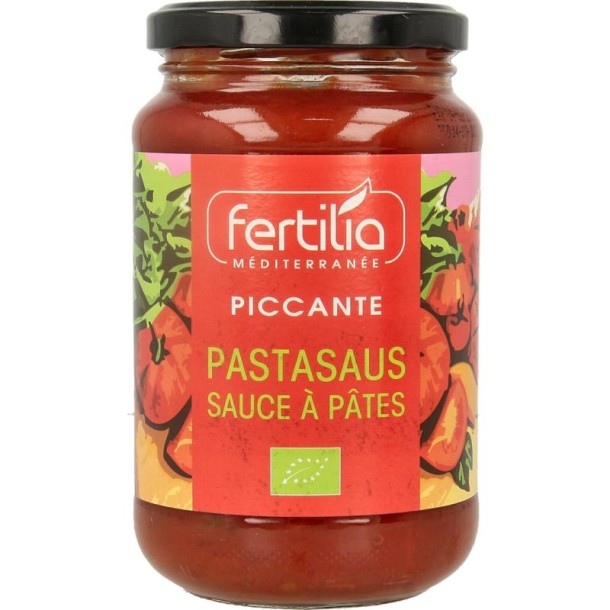 Fertilia Pastasaus piccante bio (350 Gram)