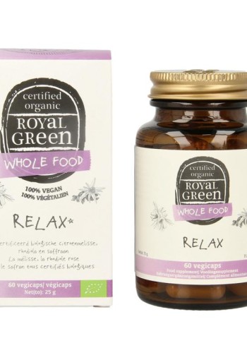 Royal Green Relax bio (60 Vegetarische capsules)