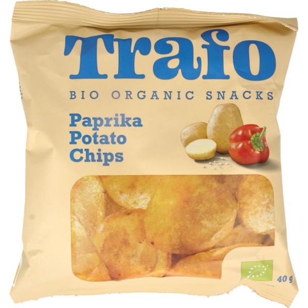 Trafo Chips paprika bio (40 Gram)
