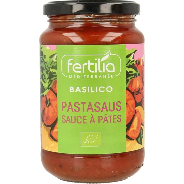 Fertilia Pastasaus basilico bio (350 Gram)