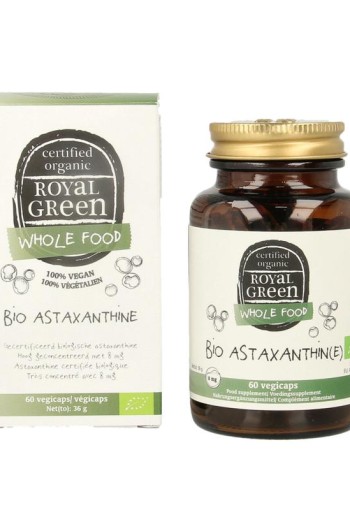 Royal Green Astaxanthine bio (60 Vegetarische capsules)