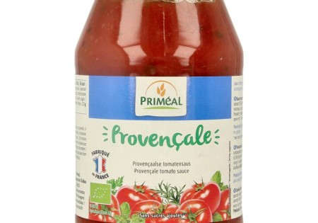Primeal Tomatensaus provencaalse stijl bio (510 Gram)