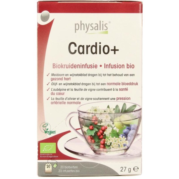 Physalis Cardio + infusie bio (20 Stuks)