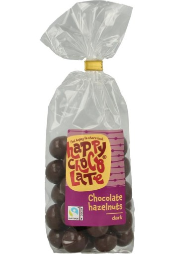 Happy Chocolate Hazelnoten pure chocolade bio (175 Gram)