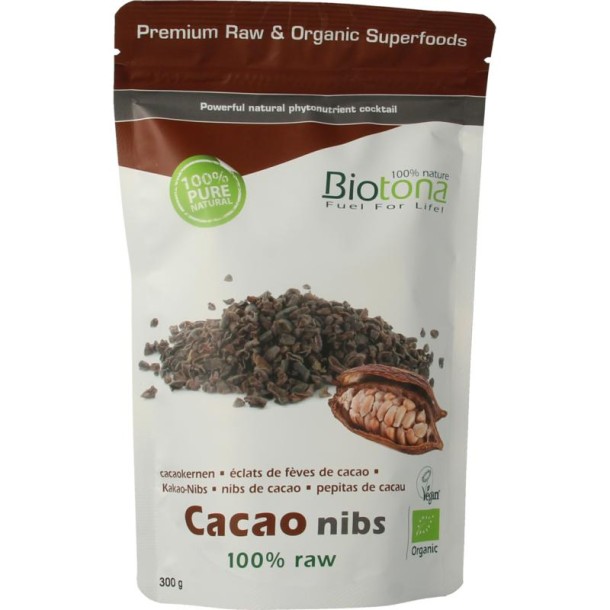 Biotona Cacao raw nibs bio (300 Gram)