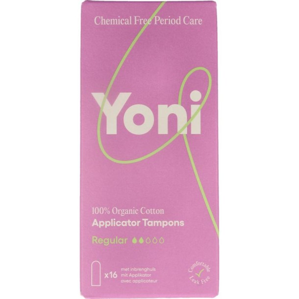 Yoni Tampons normal applicator (16 Stuks)
