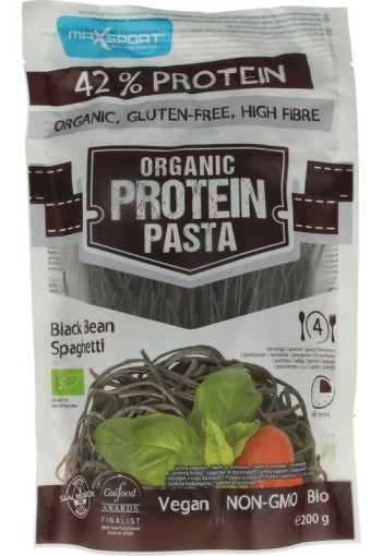 Maxsport Protein pasta black bean spaghetti bio (200 Gram)