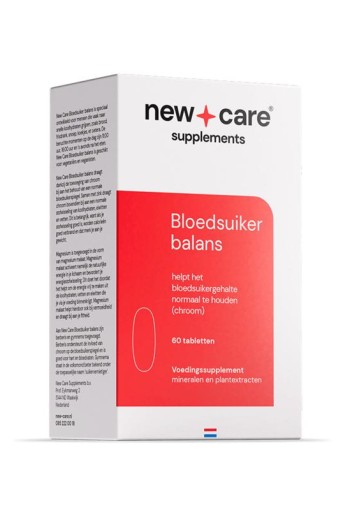 New Care Bloedsuiker balans (60 Tabletten)