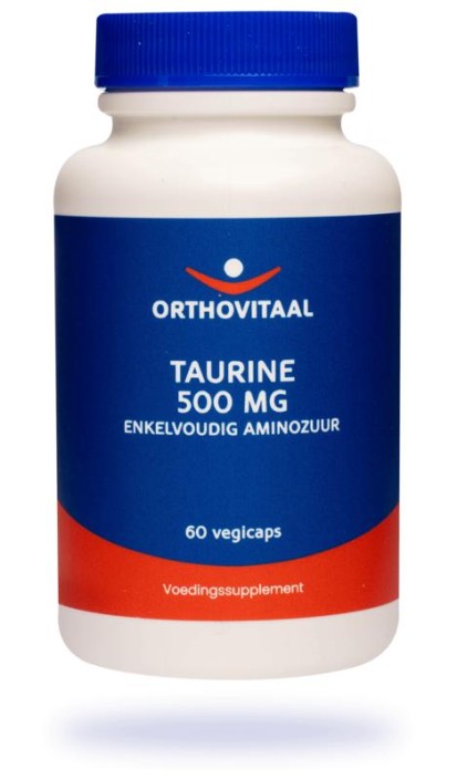 Orthovitaal Taurine 500mg (60 Vegetarische capsules)