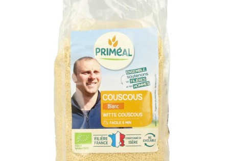 Primeal Couscous wit Frankrijk bio (500 Gram)