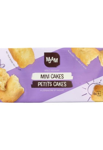 Mjam Mini cakes naturel bio (198 Gram)