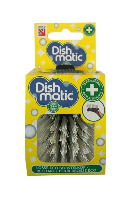 Dishmatic Afwasborstelkop gerecycled (1 Stuks)