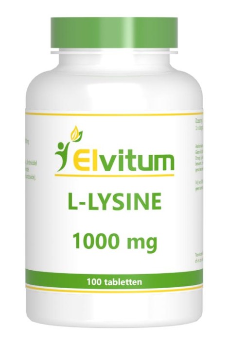 Elvitum L-Lysine 1000mg (100 Tabletten)