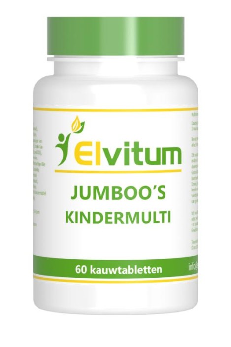 Elvitum Jumboos kindermulti (60 Kauwtabletten)