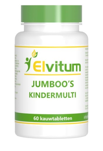 Elvitum Jumboos kindermulti (60 Kauwtabletten)