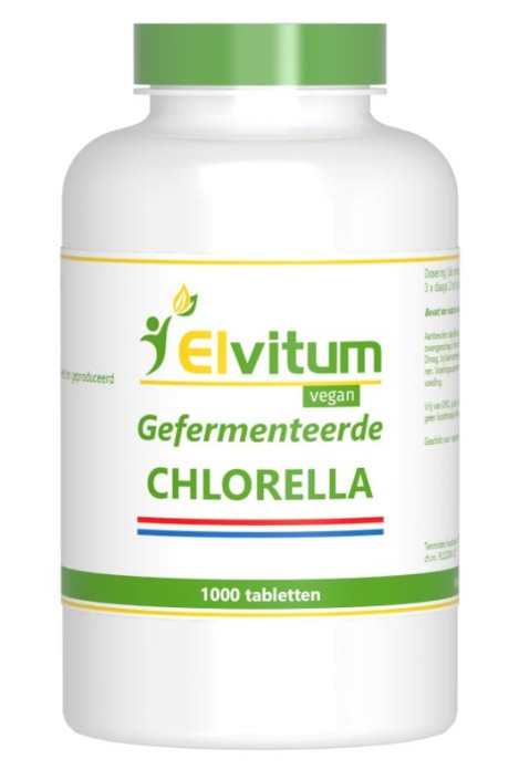 Elvitum Chlorella 250mg Nederlands (1000 Tabletten)
