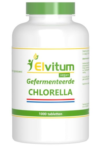 Elvitum Chlorella 250mg Nederlands (1000 Tabletten)