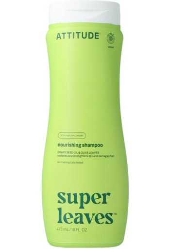 Attitude Shampoo super leaves voedend & verzorgend (473 Milliliter)