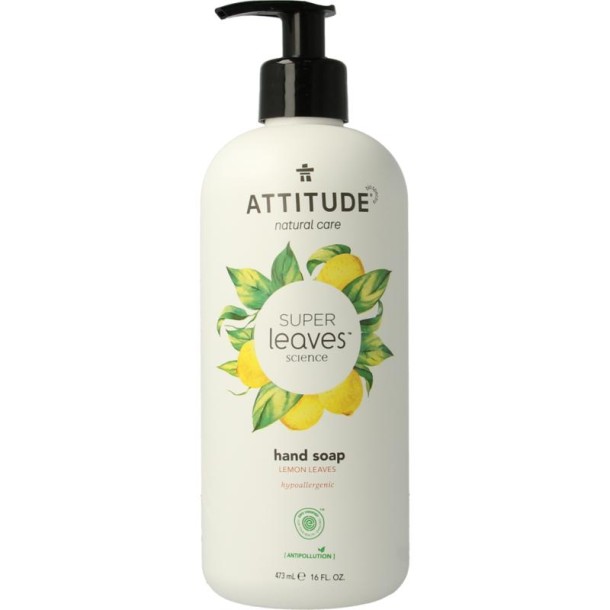 Attitude Handzeep super leaves lemon leaves (473 Milliliter)