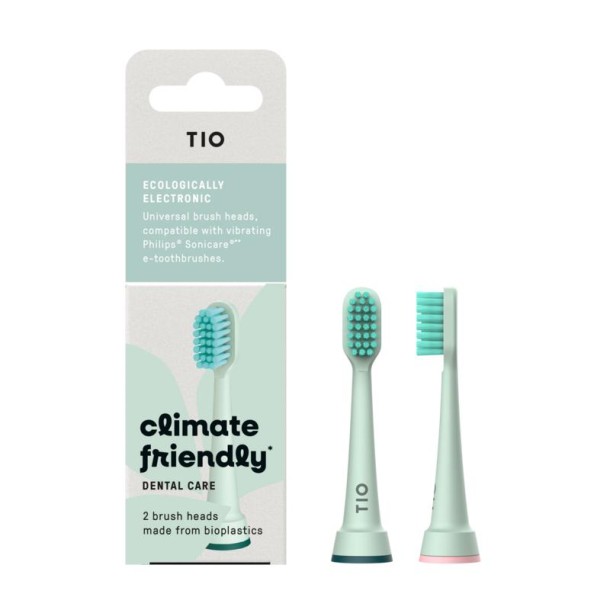 TIO Tiosonik sonicare opzetborstel (2 Stuks)