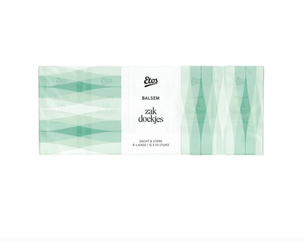Etos Balsam Zakdoekjes 15 stuks