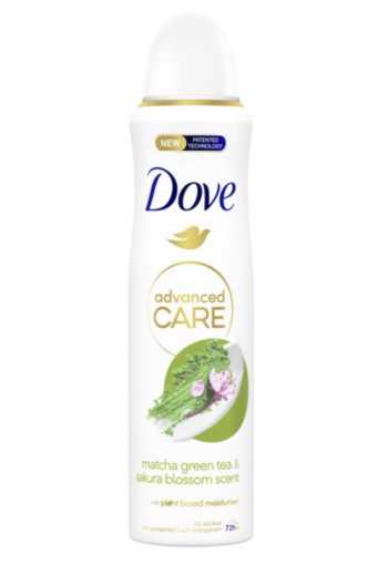 Dove Nourishing Secrets Matcha & Sakura Restoring Anti-Transpirant Spray 150 ml