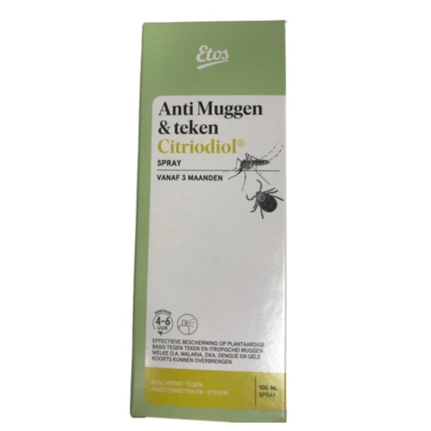 Etos Spray te­gen mug­gen en te­ken 100 ml