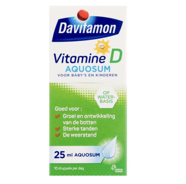 Davitamon Vitamine D Aquosum Druppels 25ml