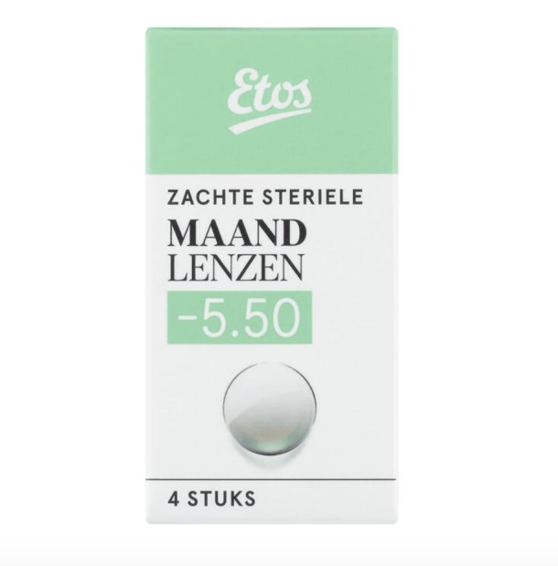 Etos Zach­te maand­len­zen -5,50 4 stuks
