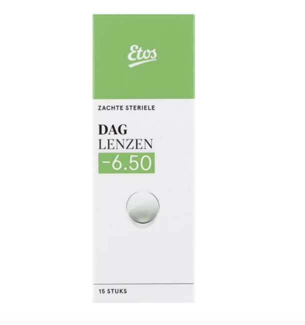 Etos Zachte Daglenzen -6,5 15 stuks