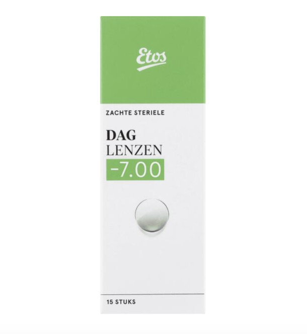 Etos Zachte Daglenzen -7 15 stuks