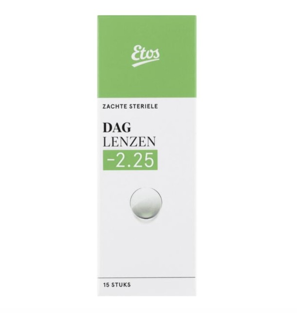 Etos Daglenzen -2,25 15 stuks