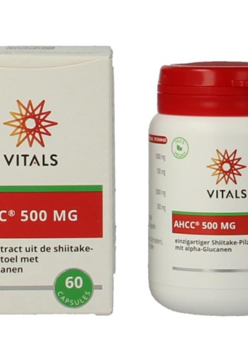 Vitals AHCC 500mg (60 Capsules)