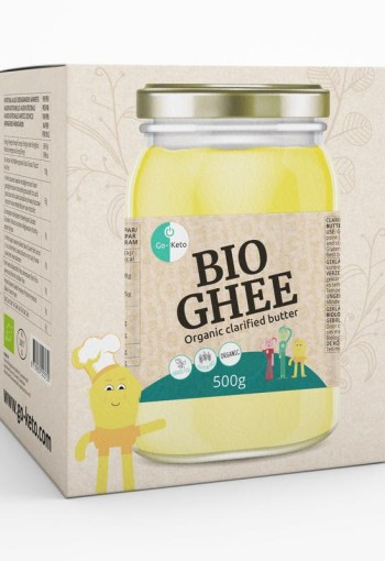 Go-Keto Biologische ghee (500 Gram)
