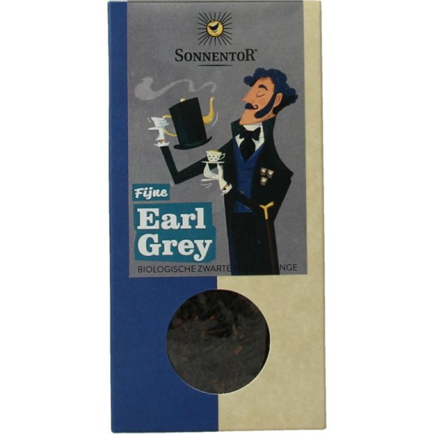 Sonnentor Earl grey zwarte thee los bio (90 Gram)