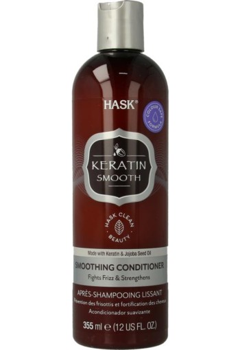 Hask Keratin protein smoothing conditioner (355 Milliliter)
