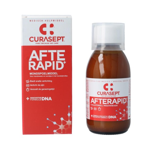 Curasept Afterapid mondwater (125 Milliliter)