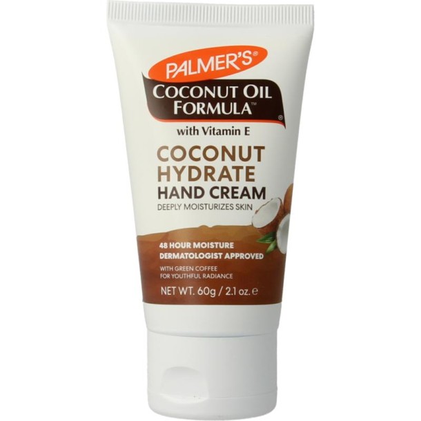 Palmers Coconut oil formula hand cream tube (60 Gram)