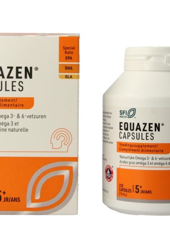 Equazen Equazen capsules omega 3- & 6-vetzuren (210 Capsules)