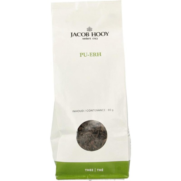 Jacob Hooy Pu erh thee (80 Gram)