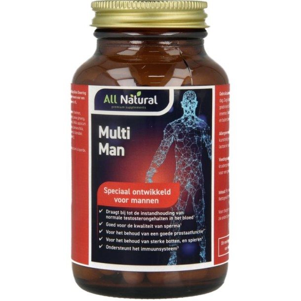 All Natural Multi man (90 Capsules)