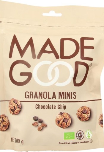 Madegood Granola minis chocolate chip bio (100 Gram)