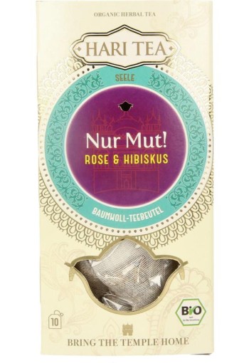 Hari Tea Rose & hibiscus face the moment bio (10 Stuks)