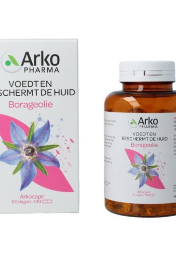 Arkocaps Borage olie (180 Capsules)