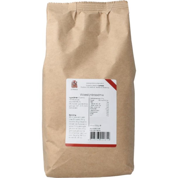Le Poole Woestijnbroodmix (500 Gram)