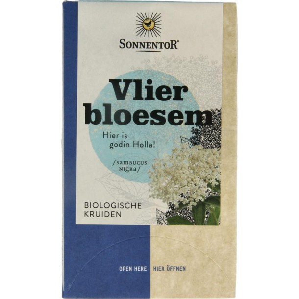Sonnentor Vlierbloesem thee bio (18 Zakjes)